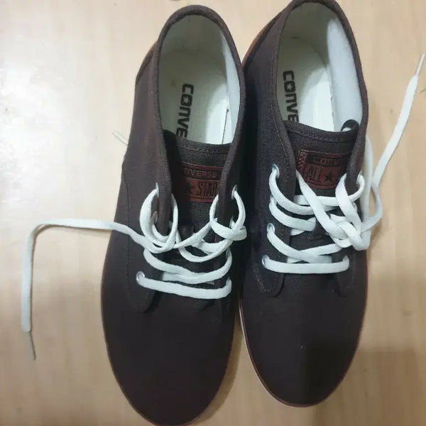 [BUNJANG] Converse Brown Sneakers 260 / 새사 컨버스  브라운 스니커즈 260