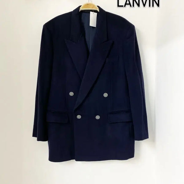[BUNJANG] Lanvin Deep Navy Double Cashmere Jacket / LANVIN 딥네이비 더블 캐시미어자켓