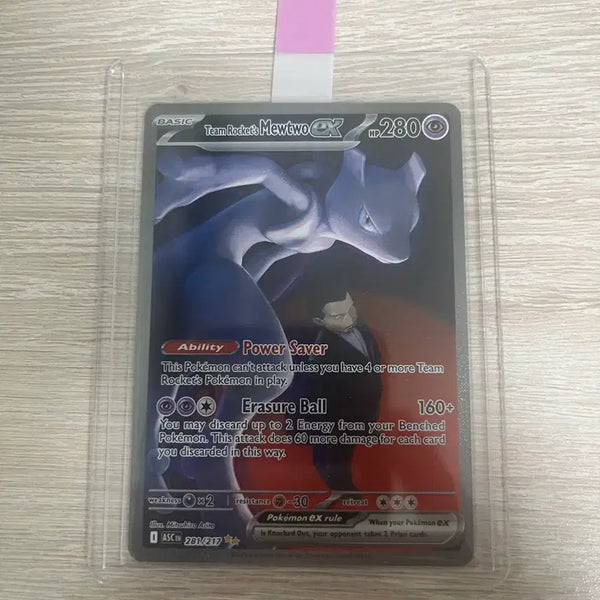 [BUNJANG] Pokemon Card Team Rocket's Mewtwo SAR (English) / 포켓몬카드 로켓단의 뮤츠 sar (영문)