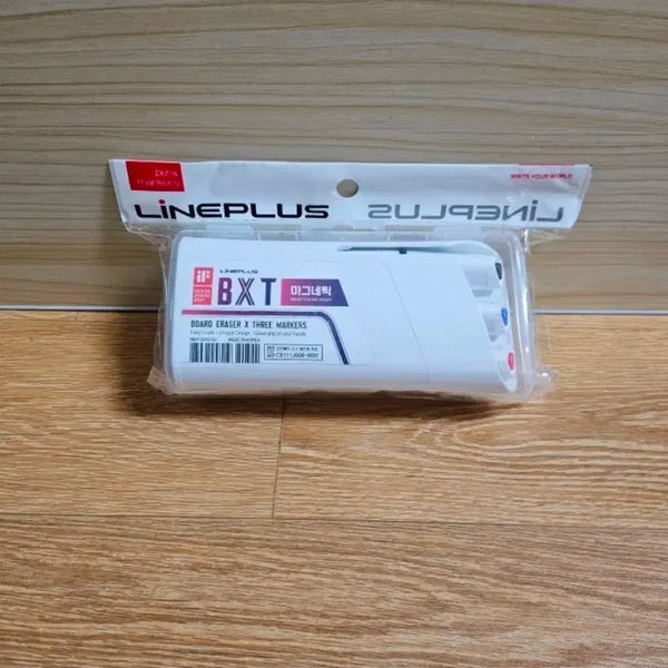 [BUNJANG] LINE PLUS BXT Whiteboard Eraser & Marker 3-Piece Set / 라인플러스 BXT 보드 지우개 마커 3개 세트
