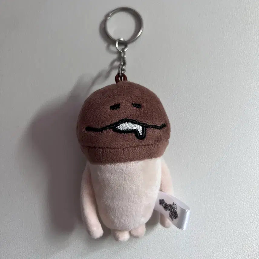 [BUNJANG] Nameko Mascot Keychain + Mini Keychain / 나메코 인형 키링 + 미니 키링