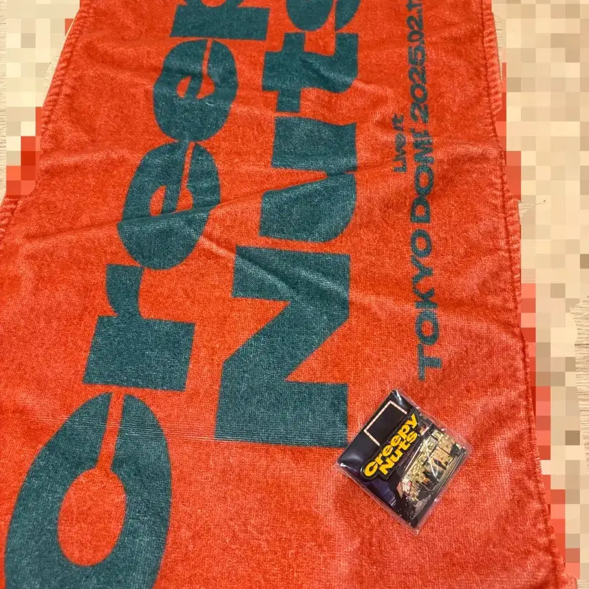 [BUNJANG] Creepy Nuts Legion Tour Tokyo Dome Towel & Gacha Badge Set / 크리피넛츠 creepy nuts 도쿄돔 타월 타올 legion레기온투어 가챠 뱃지