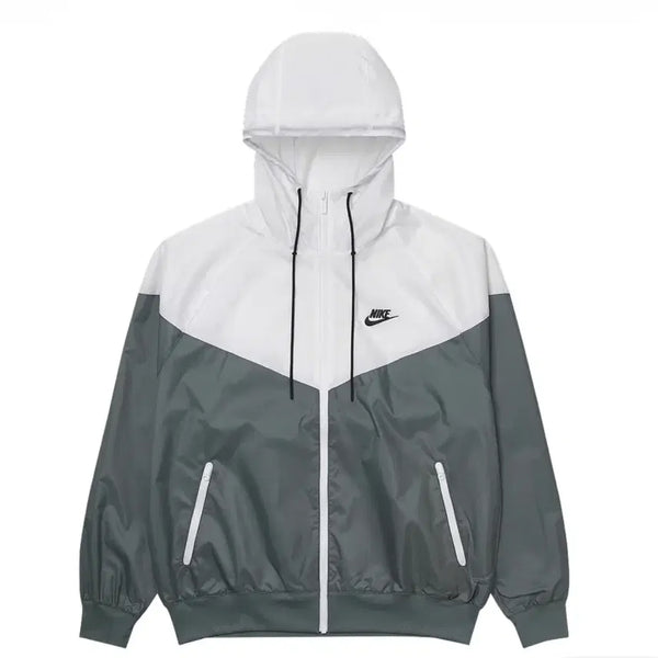 [BUNJANG] Nike Windbreaker White/Gray / 나이키 바람막이
