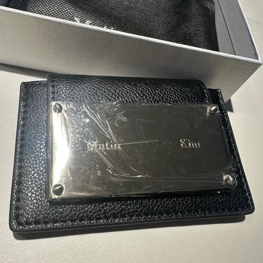 [BUNJANG] Matinkim Accordion Wallet Black / 마뗑킴 지갑 풀세트 새상품