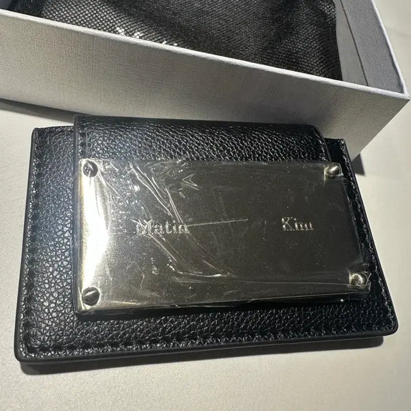 [BUNJANG] Matinkim Accordion Wallet Black / 마뗑킴 지갑 풀세트 새상품