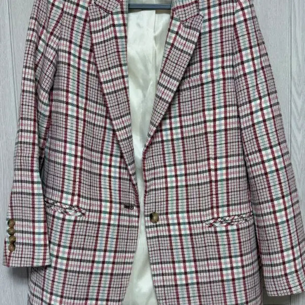[BUNJANG] DEWL Check Pattern Jacket / [듀엘 DEWL 체크 자켓]