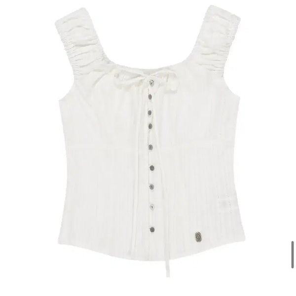 [BUNJANG] INEGI Faye Strap Blouse / 이네기 Faye Strap Blouse