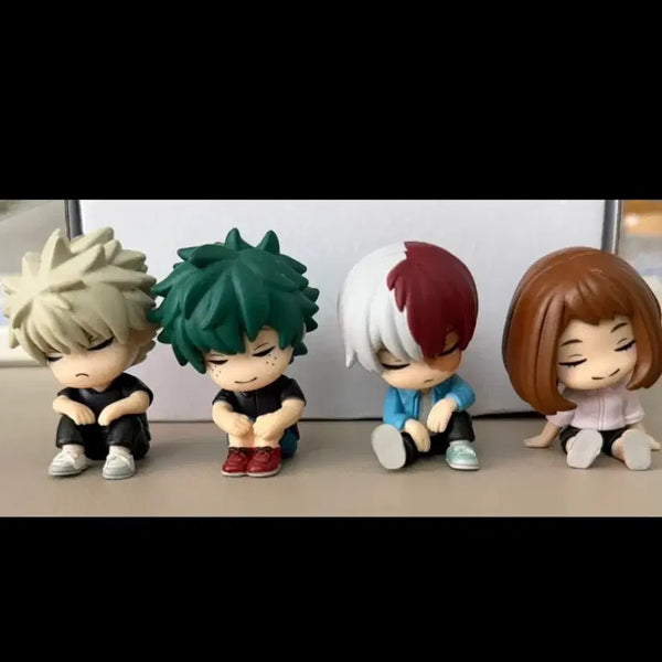 [BUNJANG] My Hero Academia Shoulder Buddy Gacha Set / 나히아 어깨쿵 가챠 4종 일괄