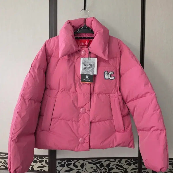 [BUNJANG] Lucky Chouette Goose Down Jacket / (새) 럭키슈에뜨 구스다운