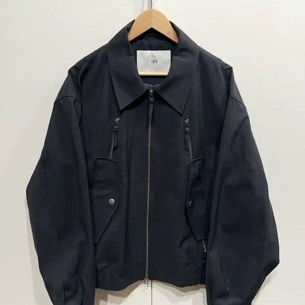 [BUNJANG] IEY Triple Zip Bomber Jacket / IEY 트리플 집 봄버 자켓