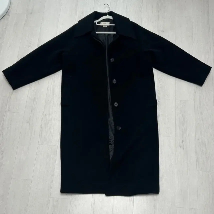[BUNJANG] Oro Woolrich Overfit Coat Black S / 오로 울리치 오버핏 코트 블랙 s