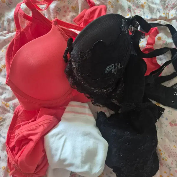 [BUNJANG] Women's Lace Bra and Panty Set / 여성속옷(브라팬티세트)
