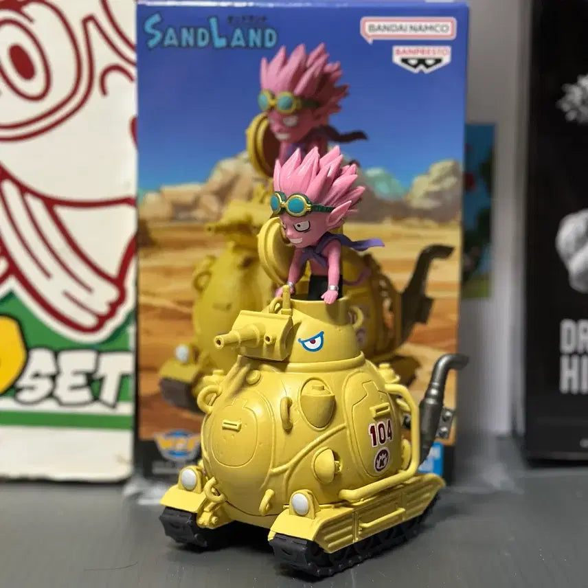 [BUNJANG] Sand Land Megahouse World Collectable Figure (Opened) / 드래곤볼 샌드랜드 메가월콜 개봉