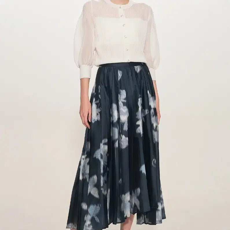 [BUNJANG] TIME 24' New Sheer Block Cardigan Size 85 / 타임24년새상품  시스루블록가디건 85.