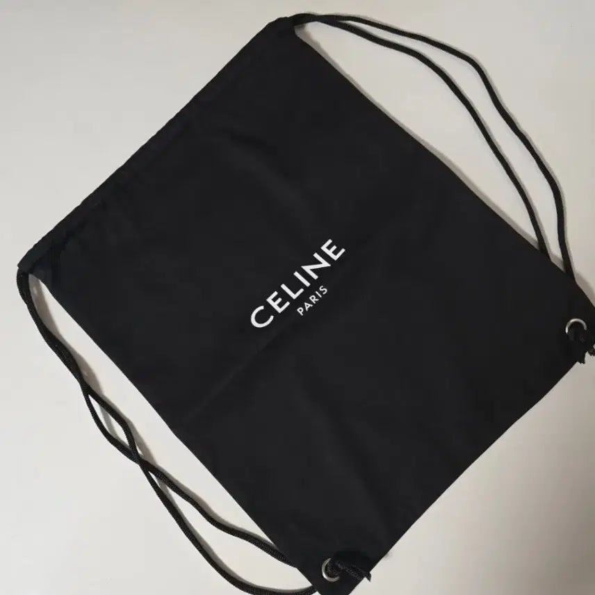 [BUNJANG] Celine String Backpack (39x49) with Dust Bag / *미사용* 셀린느 스트링 백팩 (39x49) @ 셀린느 스트링 더스트백