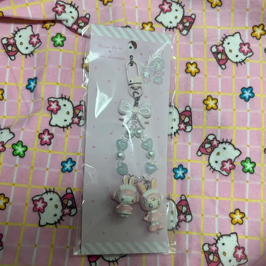 [BUNJANG] Mezzo Piano Sanrio Collaboration My Melody Keyring / 산리오 콜라보 메쪼피아노 메조피아노 마이멜로디 키링