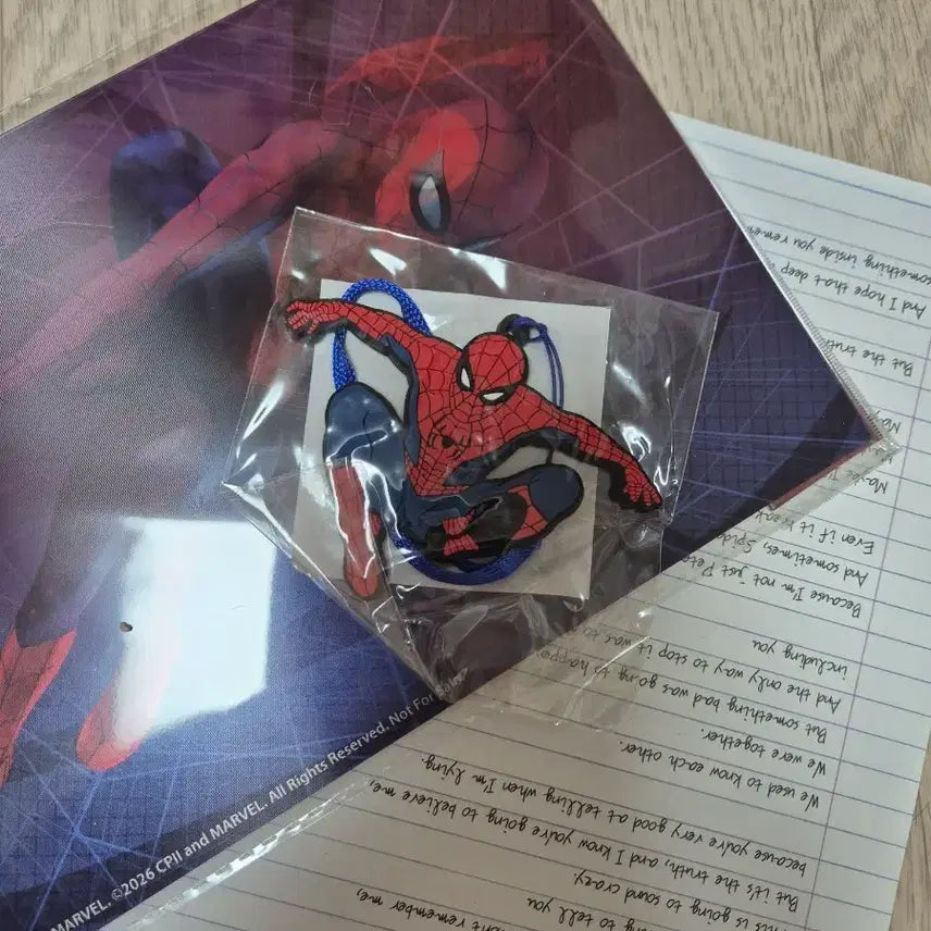 [BUNJANG] Spider-Man Premiere Goods Lenticular Postcard, Keyring, Letter, Cup Set / 스파이더맨 시사회 굿즈
