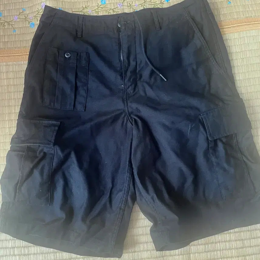 [BUNJANG] Musinsa Standard British Army Cargo Bermuda Pants [Black] / 무탠다드 브리티쉬 아미 카고 버뮤다 팬츠 [블랙]