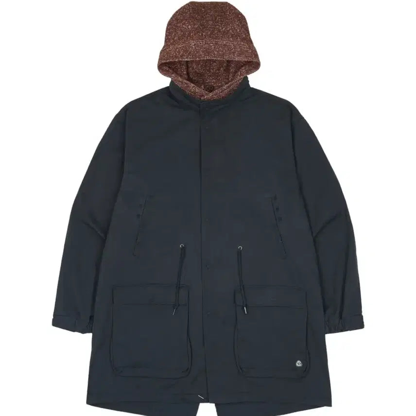 [BUNJANG] Koiso Hooded Parka Navy / 코이세이오 야상 네이비