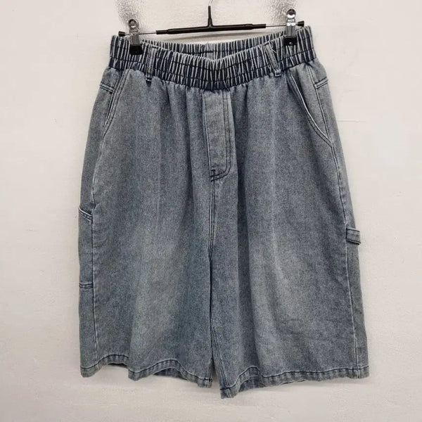 [BUNJANG] Bymono Denim Carpenter Bermuda Shorts / [100/L] 바이모노 데님 카펜터 버뮤다 반바지