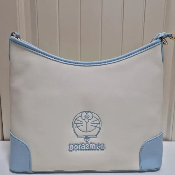 [BUNJANG] Doraemon 2-Way Shoulder/Crossbody Bag Premium PU/PVC Leather / 도라에몽 정품 2Way 숄더/크로스백 풀세트 (미사용, 새상품 / 정가 15만원 상당)