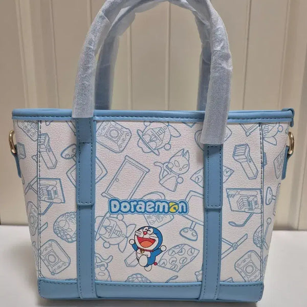 [BUNJANG] Doraemon Official Licensed Monogram Mini Tote Bag / 도라에몽 정품 비밀도구 모노그램 미니 토트백 (미사용 새상품 / 정가 14만원 상당)