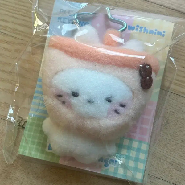 [BUNJANG] NCT WISH Wishini Mini Bubble Nyan Nyi Doll Keychain (Sealed) / 미개봉) 엔시티 위시 위시니니 버블냥니 인형 키링