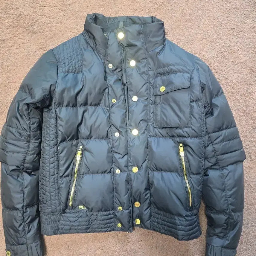 [BUNJANG] Ralph Lauren Golf Padded Jacket with Gold Buttons / 랄프로렌골프 패딩 골드 버튼