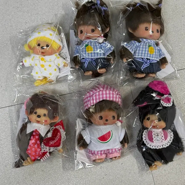 [BUNJANG] Monchhichi Dolls Set / 몬치치 새상품 팔아여