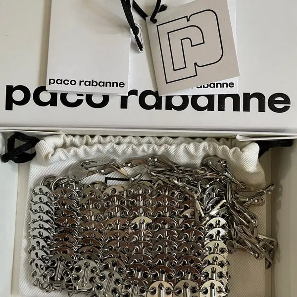 [BUNJANG] Paco Rabanne Nano Iconic 1969 Shoulder Bag Silver / 파코라반 나노 아이코닉 1969 실버(최종가)