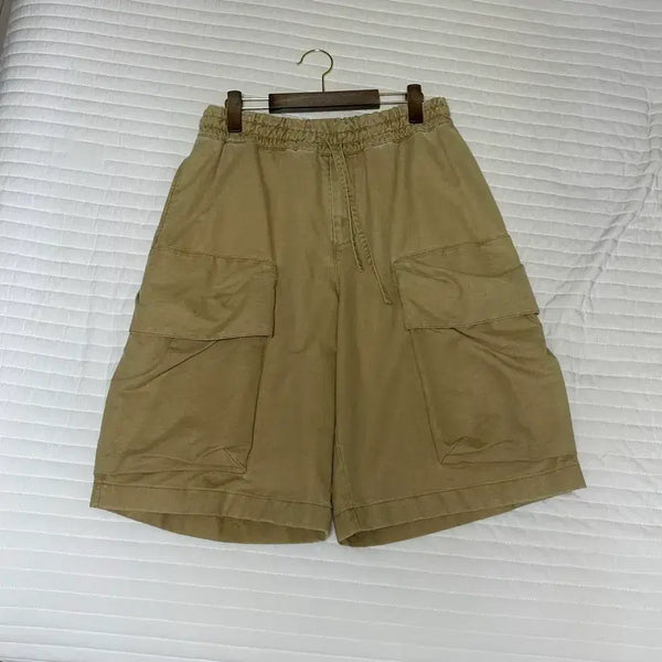 [BUNJANG] Bellier City Trip Cargo Bermuda Pants Beige / [32] 벨리에 시티 트립 카고 버뮤다 팬츠 베이지 팝니다
