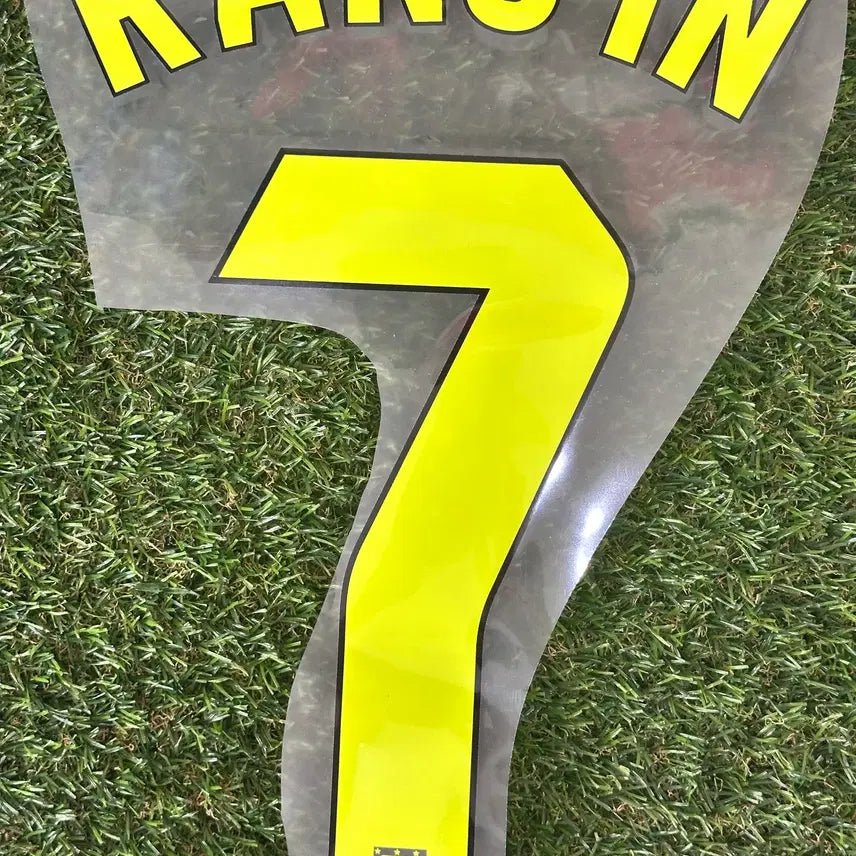 [BUNJANG] 26-27 Atletico Madrid Away La Liga Kang-in Lee #7 Nameset / [자컷] 26-27 아틀레티코 마드리드 어웨이 라리가 이강인 7 네임셋 마킹지