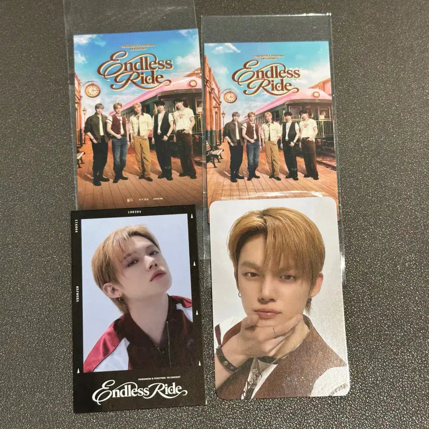[BUNJANG] TXT Yeonjun Endless Ride VR Limited Edition Photocard Special Set / 투바투(txt) vr 한정판 endless ride / 연준(yeonjun) 1주차 포카 특전세트