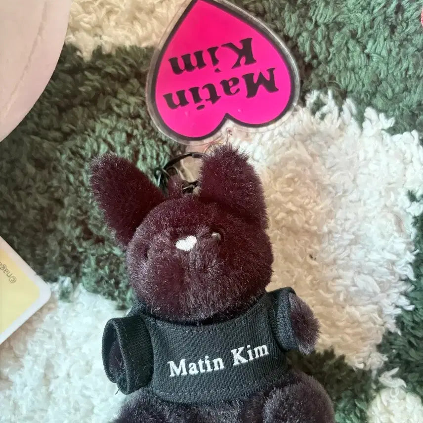 [BUNJANG] Matinkim Black Bunny Keyring / 마땡킴 블랙버니 키링