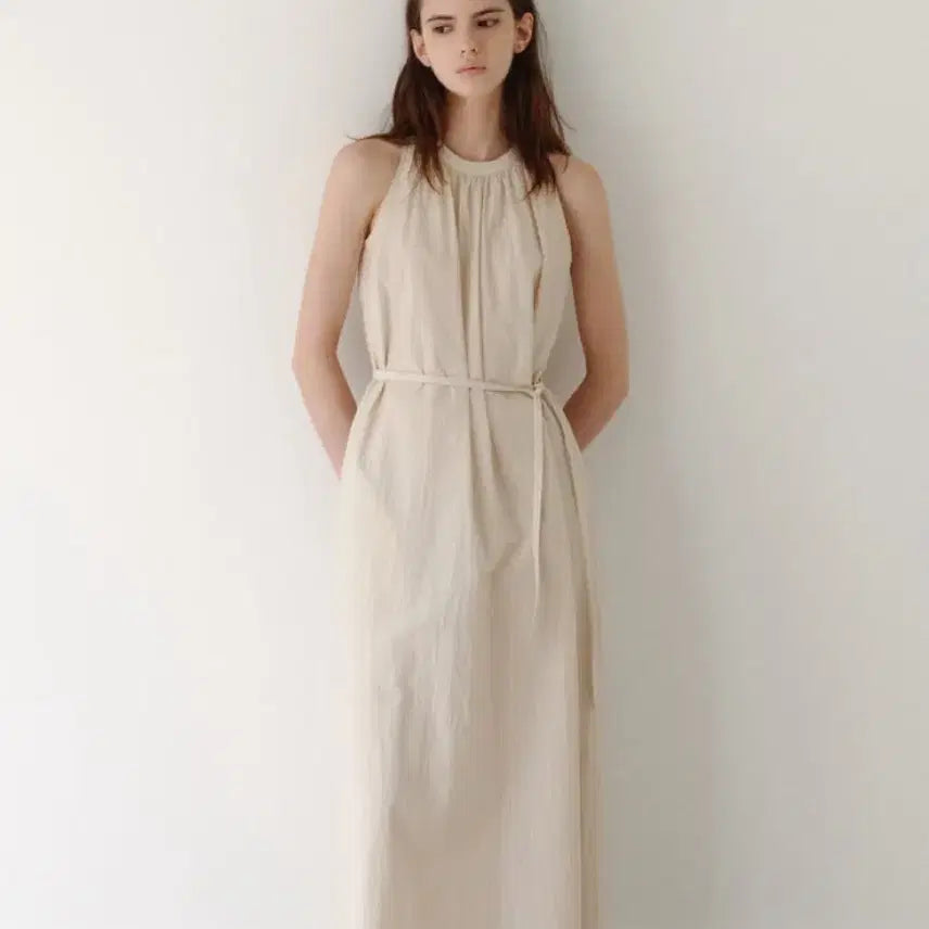 [BUNJANG] Sie Soboltered Dress Standard S Beige / 시에 sie 소브홀터드레스 스탠다드 s