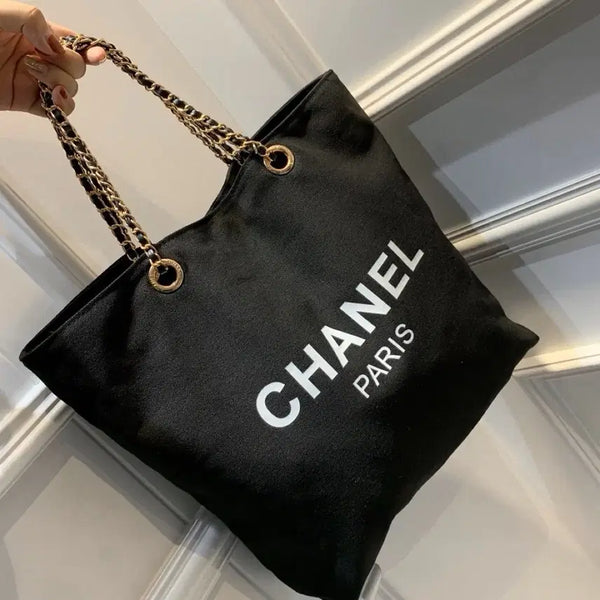 [BUNJANG] Chanel Beauty Black Chain Bag / 샤넬 뷰티 블랙 체인백