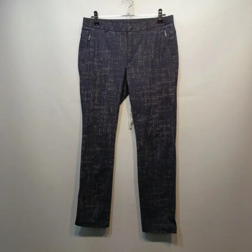 [BUNJANG] Men's Slim Fit Patterned Trousers Size 28 / 남성 바지 패턴 슬림핏 28사이즈 봄여름  68015