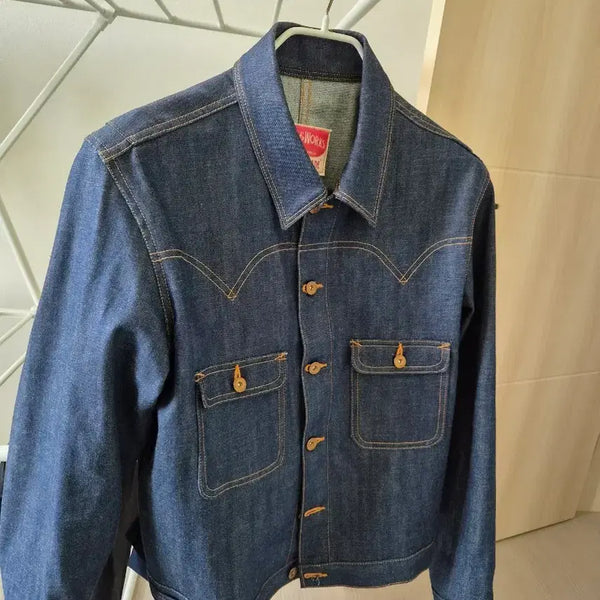 [BUNJANG] MBS Thunder Bird Western Trucker Jacket / 엠비스MBS Thunder bird western trucker jacket