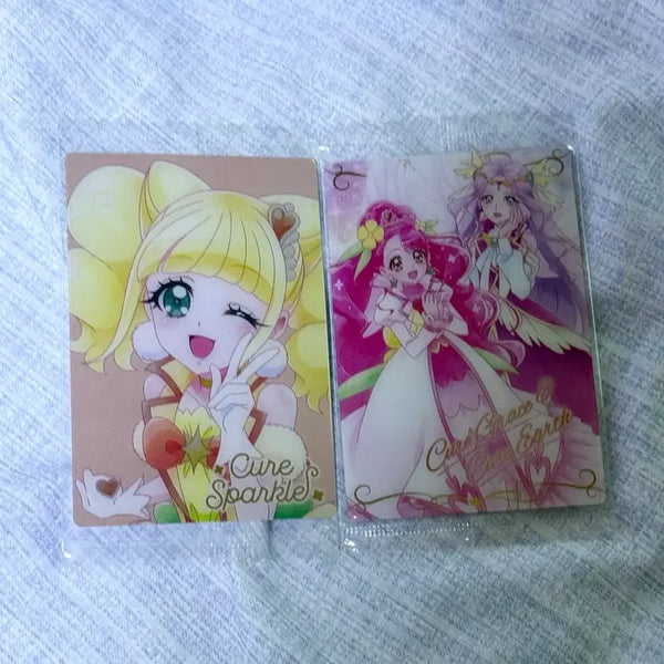 [BUNJANG] Healin' Good PreCure Wafer Card Set - Sparkle, Grace, Earth (13th Series) / 일괄 힐링굿 프리큐어 힐프리 웨하스 카드 13탄 큐어 스파클 HR 그레이스 어스
