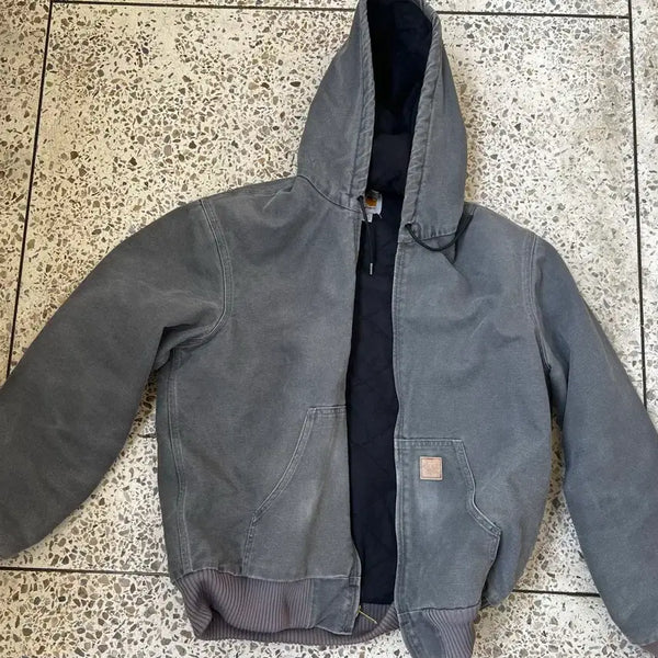 [BUNJANG] Carhartt WIP Active Jacket J130 Grey / 칼하트 액티브자켓 j130