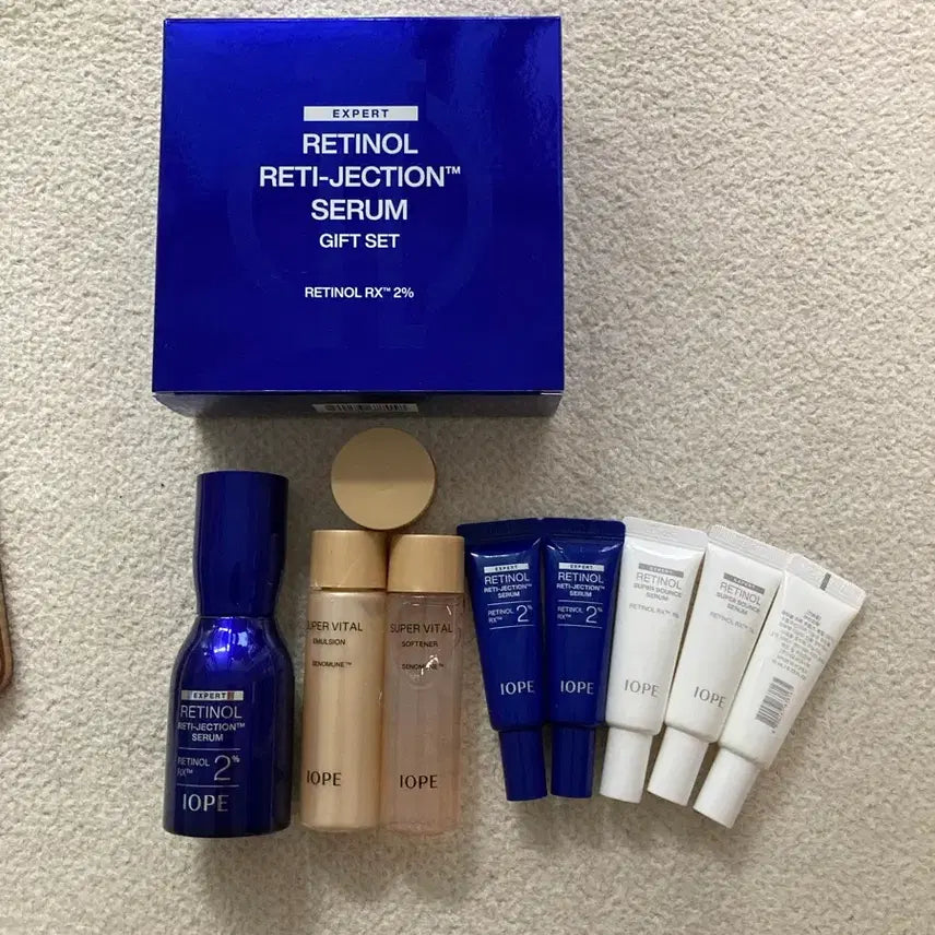 [BUNJANG] IOPE Retinol Reti-jection Serum Gift Set (100ml) / IOPE 레티놀 레티젝션 세럼 50+50ml