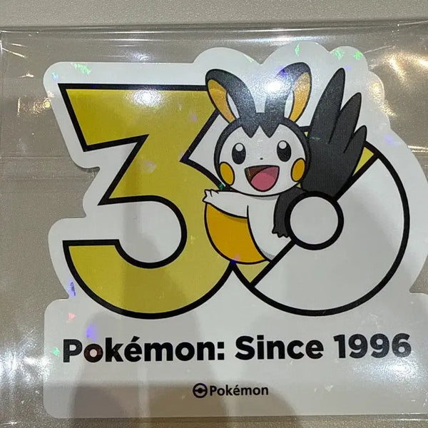 [BUNJANG] Pokemon 30th Anniversary Emolga Sticker / 포켓몬스터 30주년 스티커 - 에몽가