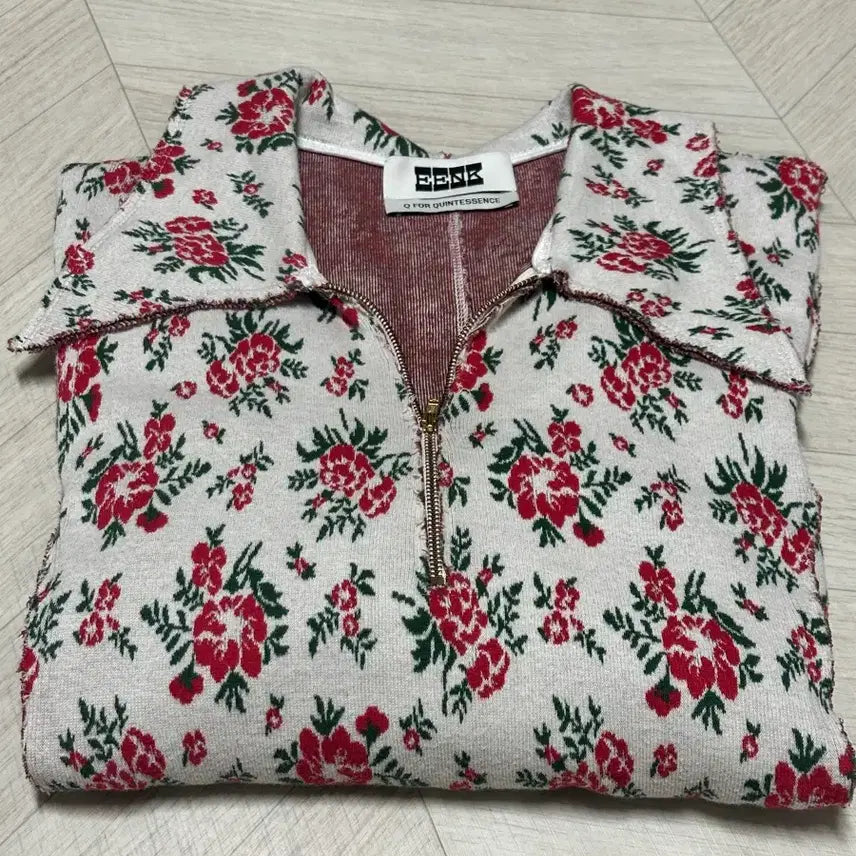 [BUNJANG] eenk Flower Pattern Knit Sweater / eenk 잉크 니트(새상품)
