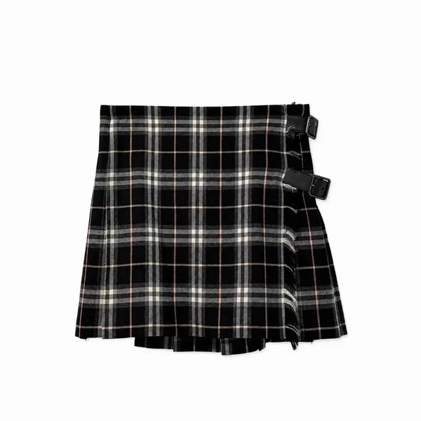 [BUNJANG] Burberry Blue Label Vintage Nova Check Belt Wrap Skirt / 버버리블루라벨 빈티지 노바체크 벨트 랩 스커트