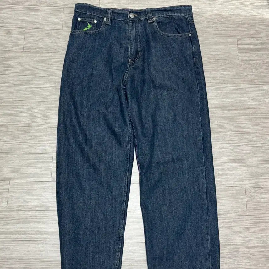 [BUNJANG] Always Purple Line Denim Jeans L / 올웨이즈 퍼플라인 데님 진 L