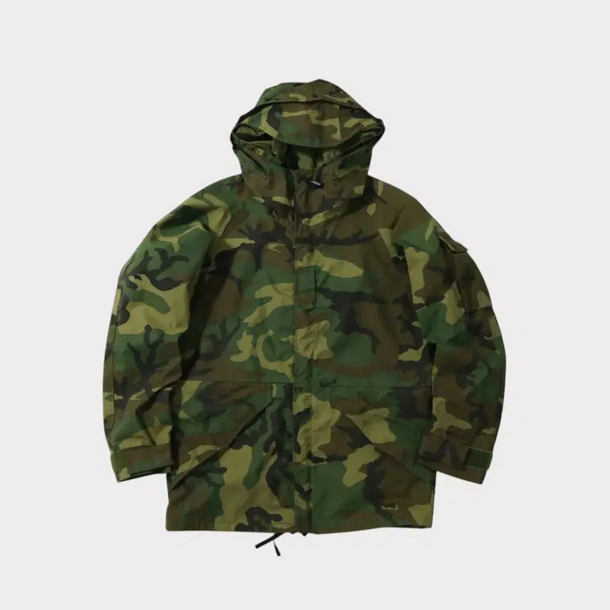 [BUNJANG] US Military ECWCS 1st Gen Woodland Gore-Tex Jacket / [S/R] 미군 ECWCS 1세대 우드랜드 고어텍스 자켓