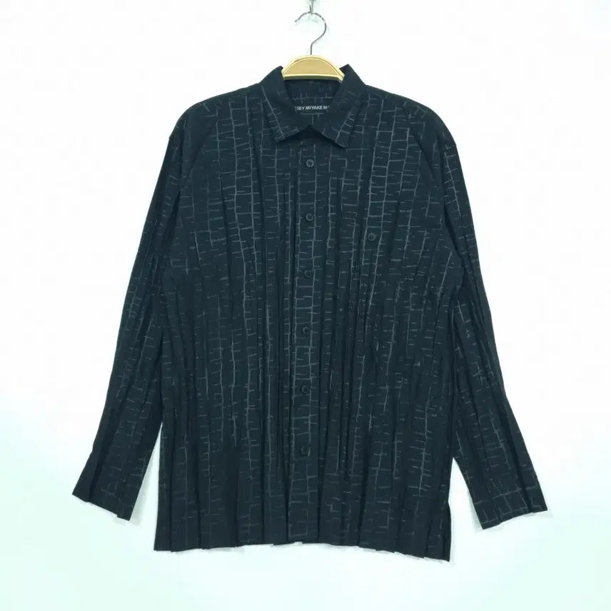 [BUNJANG] Issey Miyake Men's Pleats Shirt / 이세이 미야케 맨 플리츠 셔츠 (삼성물산)