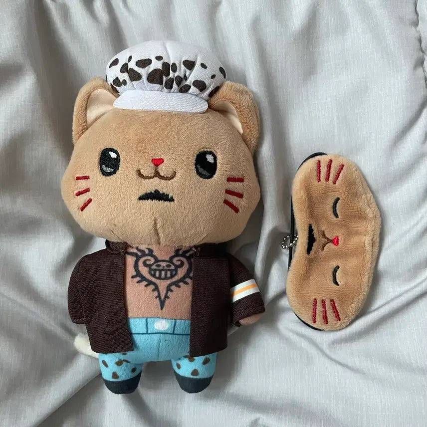 [BUNJANG] One Piece Trafalgar Law Nekomusume Plush / 원피스 트라팔가 로우 네코누이