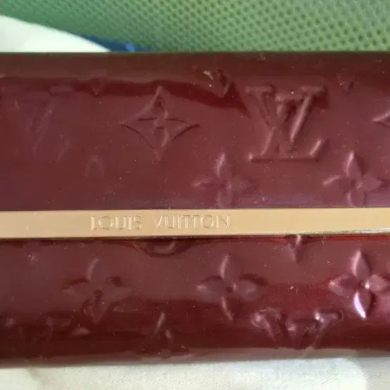 [BUNJANG] Louis Vuitton Vernis Wallet Burgundy / 루이비통 베르니 지갑 버건디