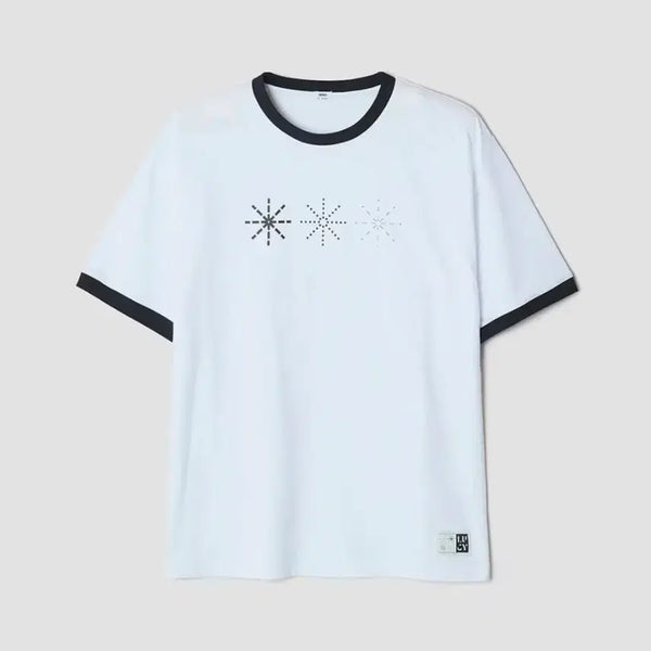 [BUNJANG] SPAO Lucy Ringer Short-Sleeve T-shirt White / 스파오 루시 링거 반팔티 화이트